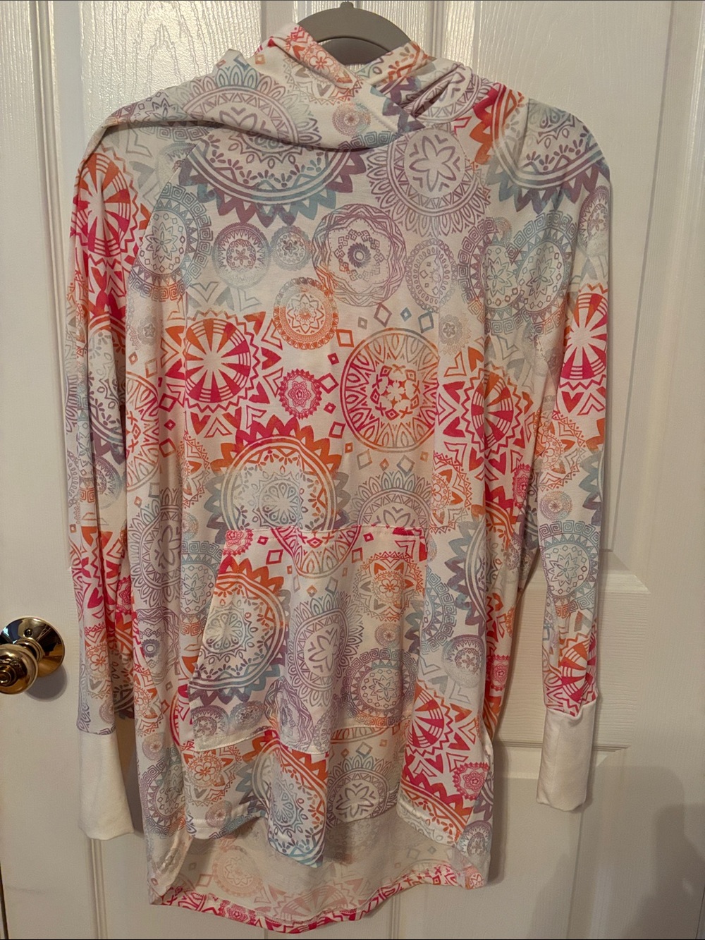 Women’s LuLaRoe Amber Colorful Medallion Hoodie